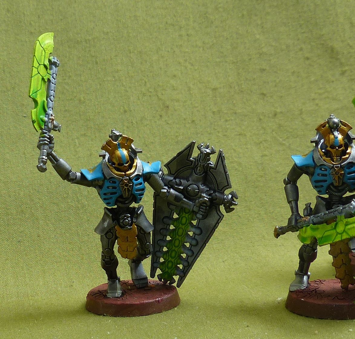 Lychguard painted - Necrons - Warhammer 40K #2D7