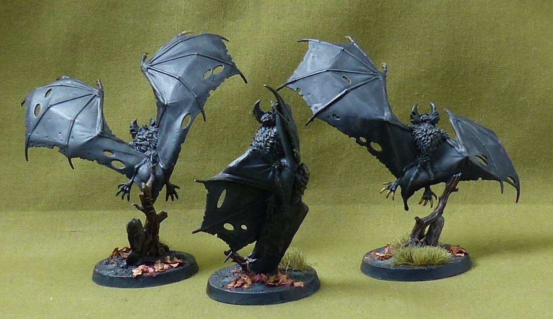 Fell Bats painted - Soulblight Gravelords - Warhammer AoS #ZP