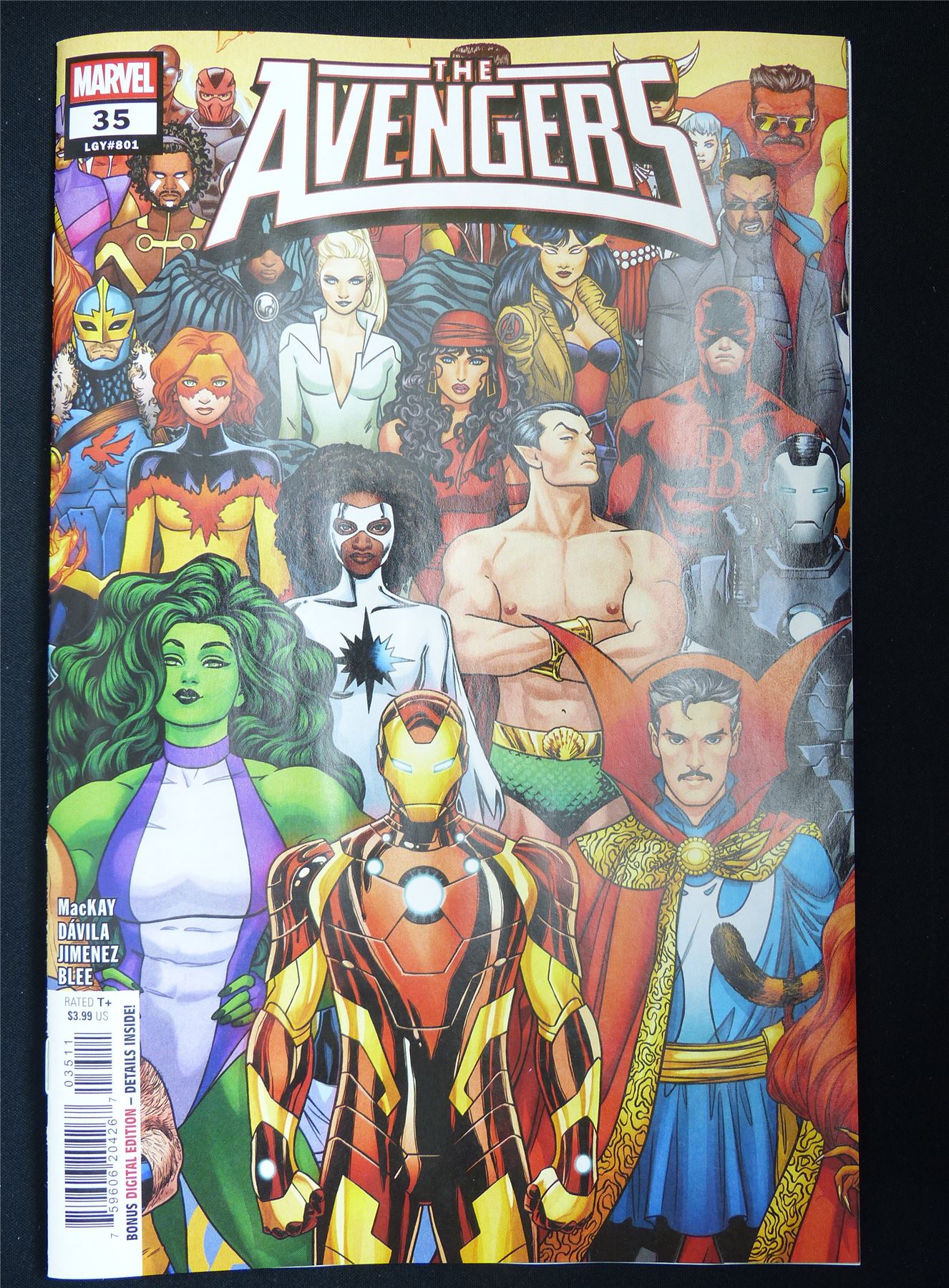 The AVENGERS #35 - B&B Apr 2026 Marvel Comic #1UX