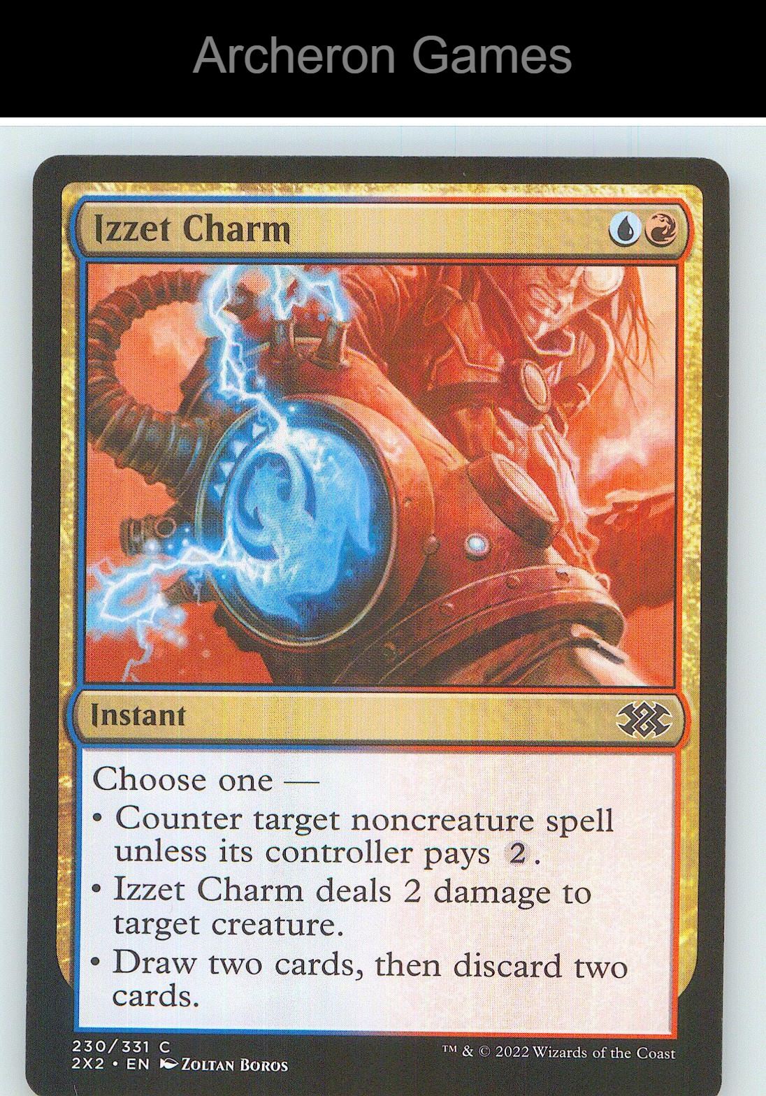 Izzet Charm 2X2 230 C MTG Card NM/EX+