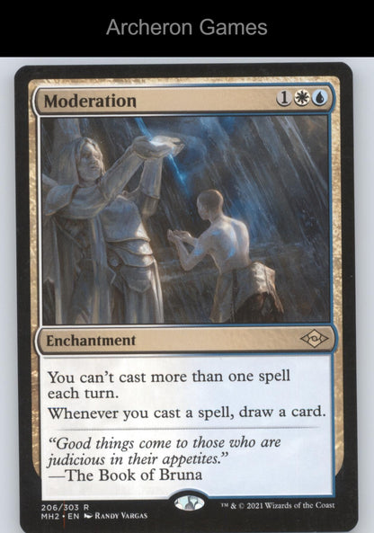 Moderation 206 R MTG Card Modern Horizons 2