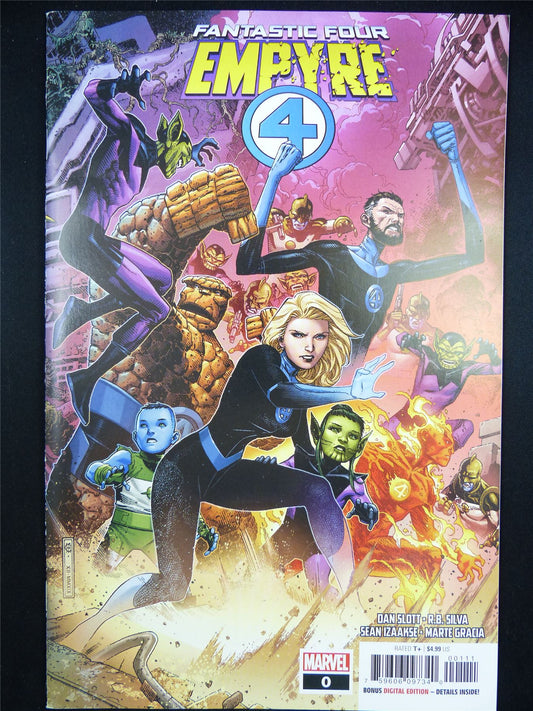 FANTASTIC Four: Empyre #0 - Marvel Comic #V2