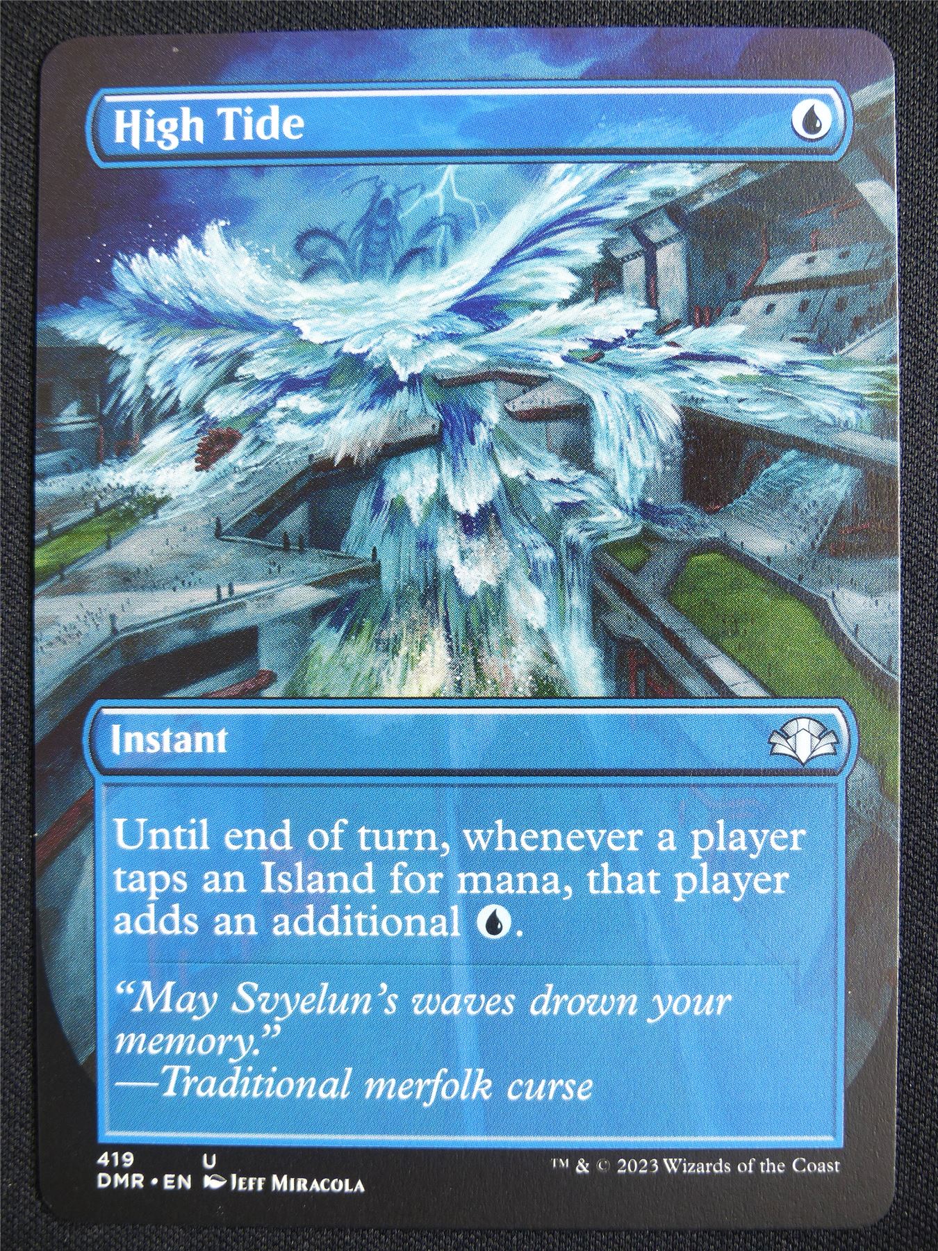 High Tide Borderless - DMR - Mtg Card #3EQ