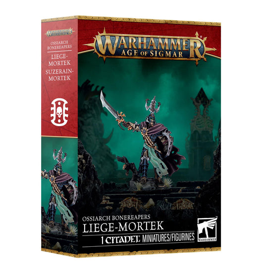 Liege Mortek - Ossiarch Bone Reapers - Warhammer: Age of Sigmar - Available from  07/03/2026