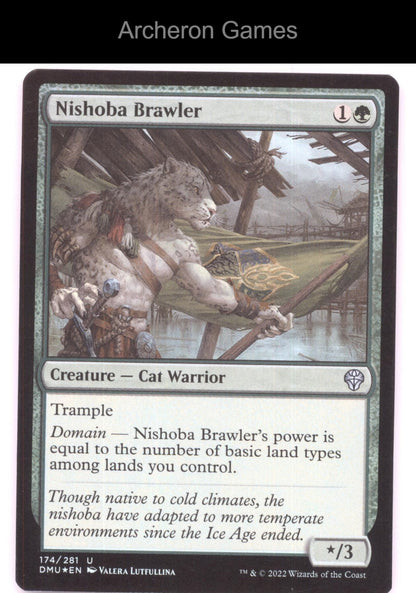 Nishoba Brawler 174 UC MTG Card Dominaria United