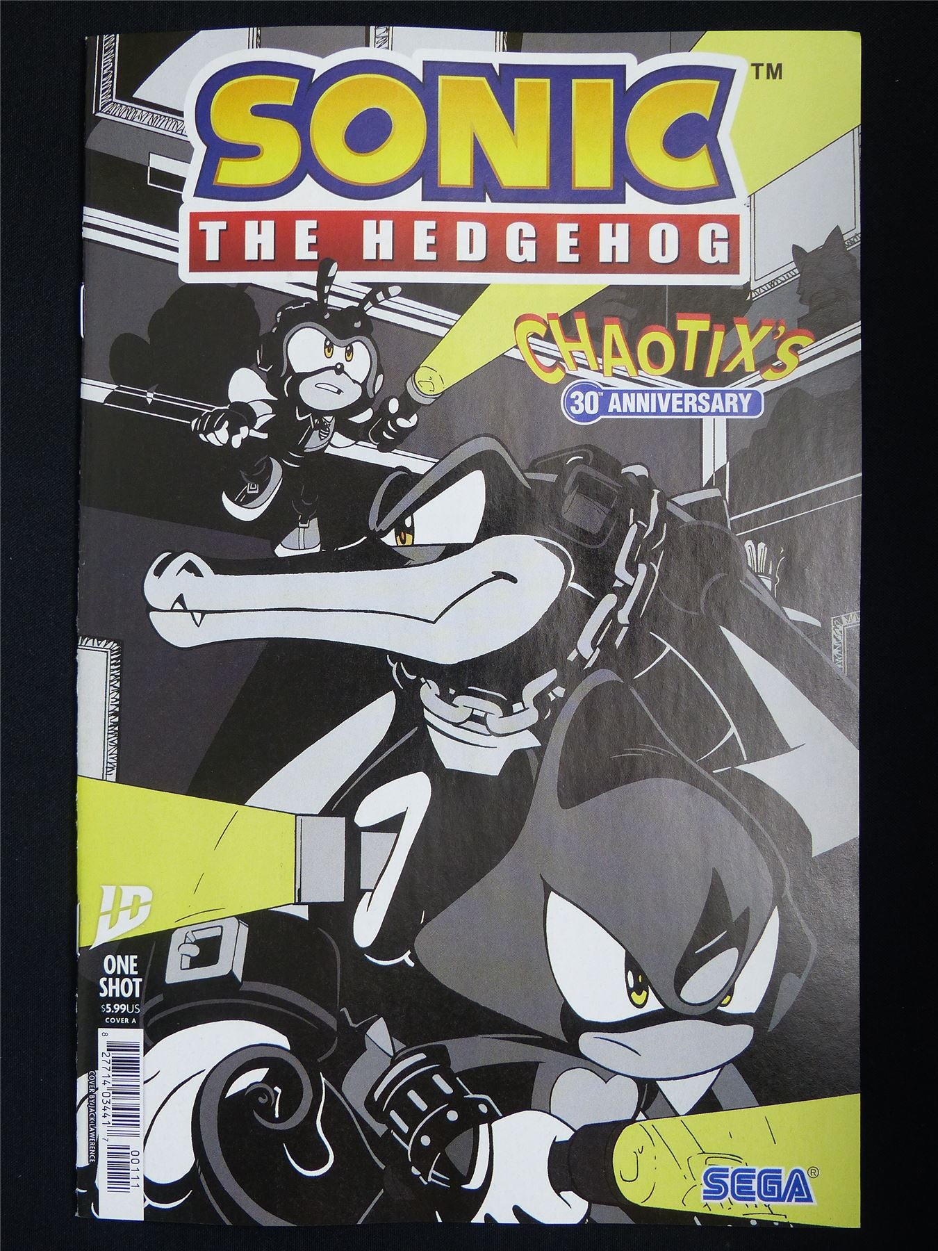 SONIC The Hedgehog: Chaotix's 30th Anniversary One-Shot Cvr A - Oct 2025 ID Comic #5EG