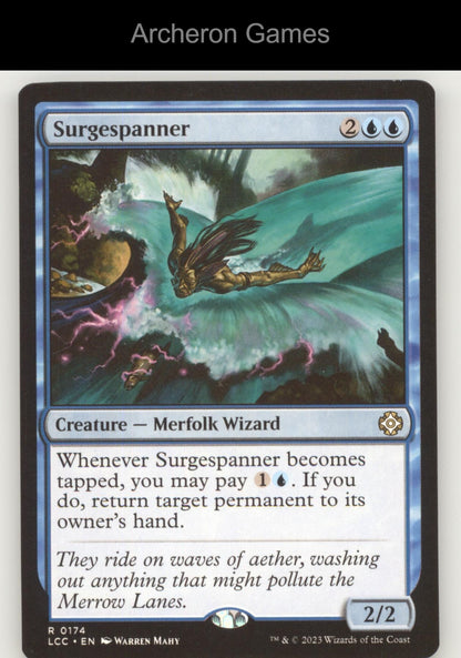 Surgespanner 174 R MTG Card Commander: The Lost Caverns of Ixalan