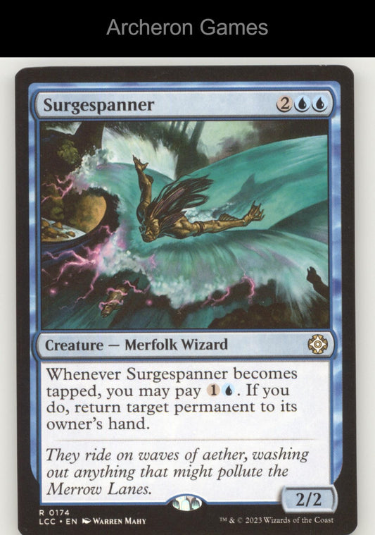 Surgespanner 174 R MTG Card Commander: The Lost Caverns of Ixalan