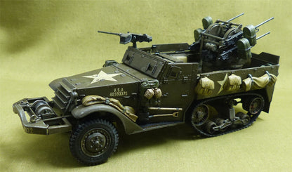 US Half track /  M16 MGMC Half-Track  painted 1:35 scale - WW2 Model #16Z