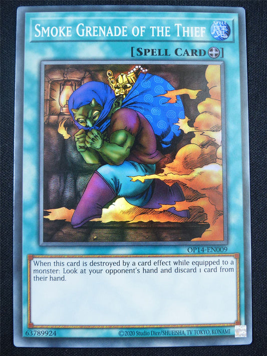 Smoke Grenade of the Thief OP14 Super Rare - Yugioh Card #58