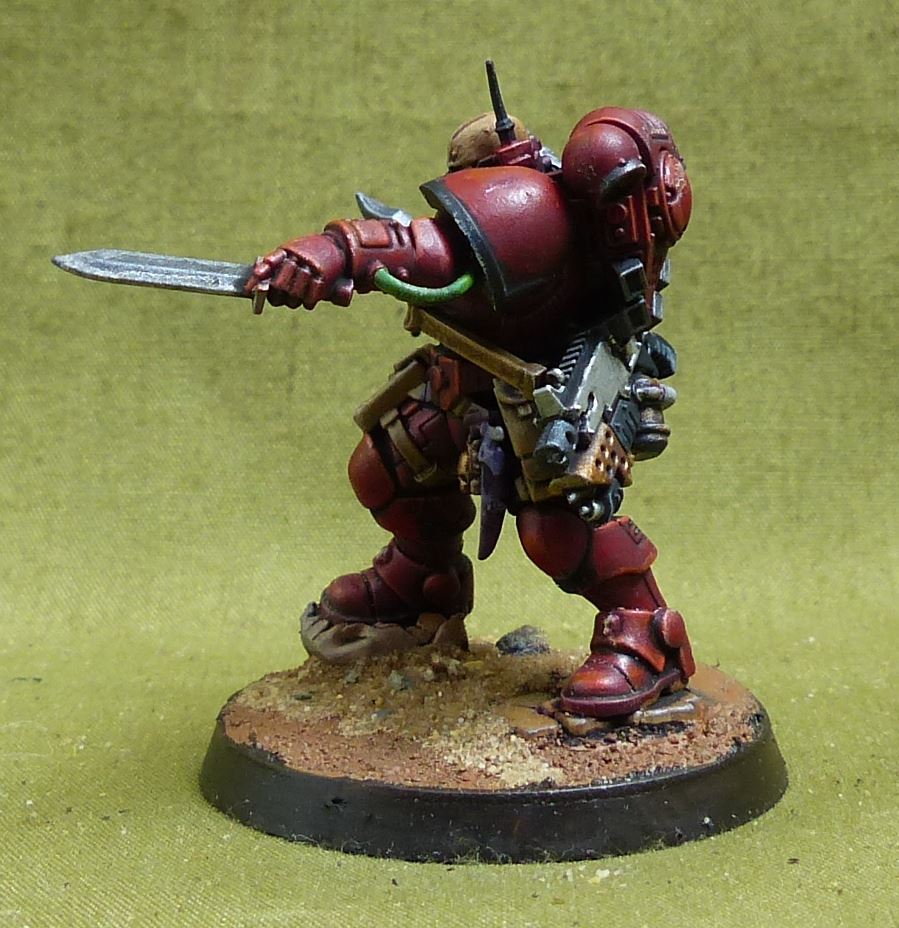 Lieutenant with Combi Weapon painted - Space Marines - Warhammer 40K #5BY