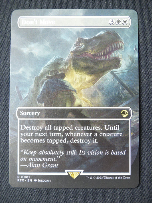 Don't Move Borderless - REX - Mtg Card #127