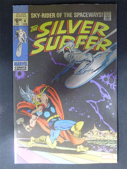 The SILVER Surfer #4 Facsimile Edition Cvr A Foil - Aug 2026 Marvel Comic #1D7