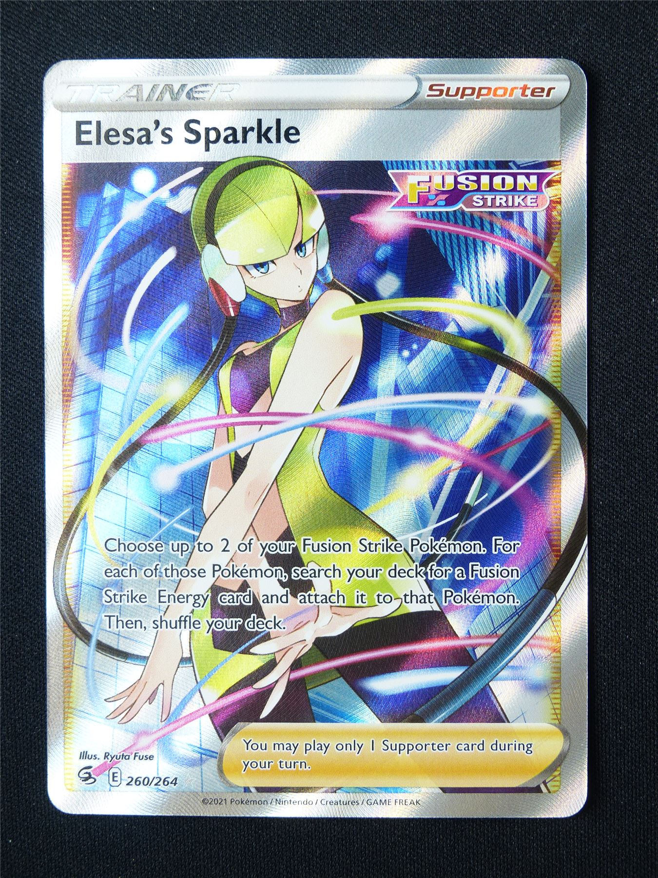 Elesa's Sparkle 260/264 Textured Holo - Pokemon Card #5VN