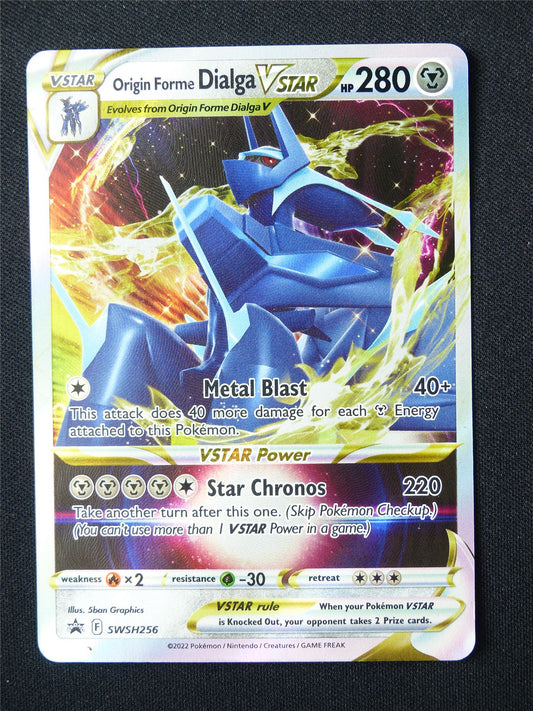 Origin Forme Dialga Vstar SWSH256 Promo Textured Holo - Pokemon Card #5VP