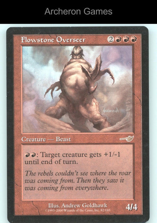 Flowstone Overseer 82 R MTG Card Nemesis