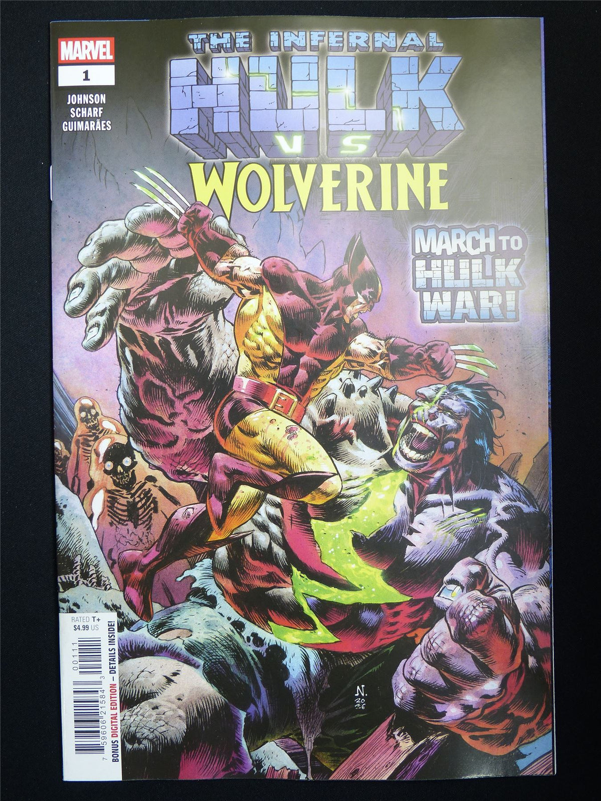 The Infernal HULK vs Wolverine #1 Cvr A - Nov 2026 Marvel Comic #4BG