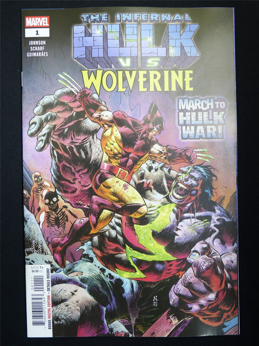 The Infernal HULK vs Wolverine #1 Cvr A - Nov 2026 Marvel Comic #4BG