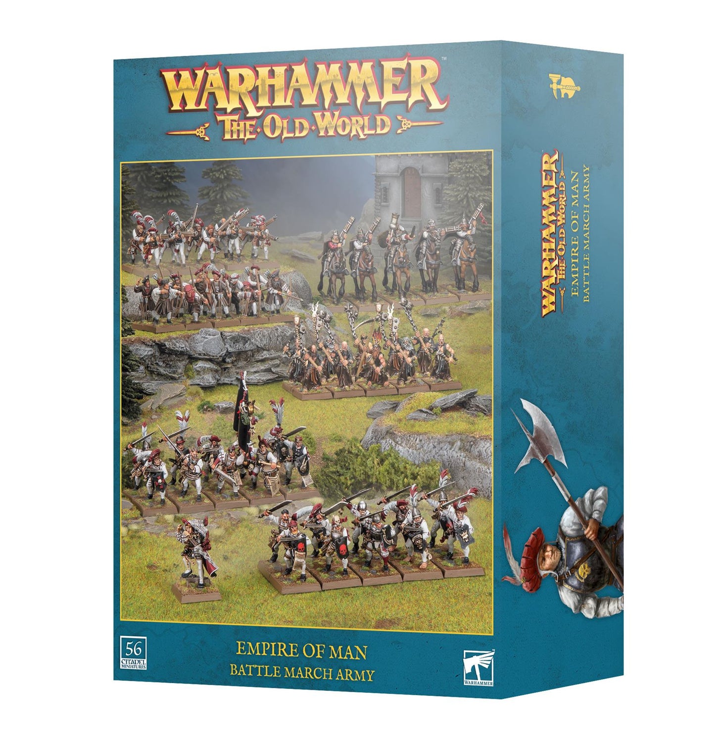 Empire of Man - Battle March Army - Warhammer: Old World - Available from 12/09/2026
