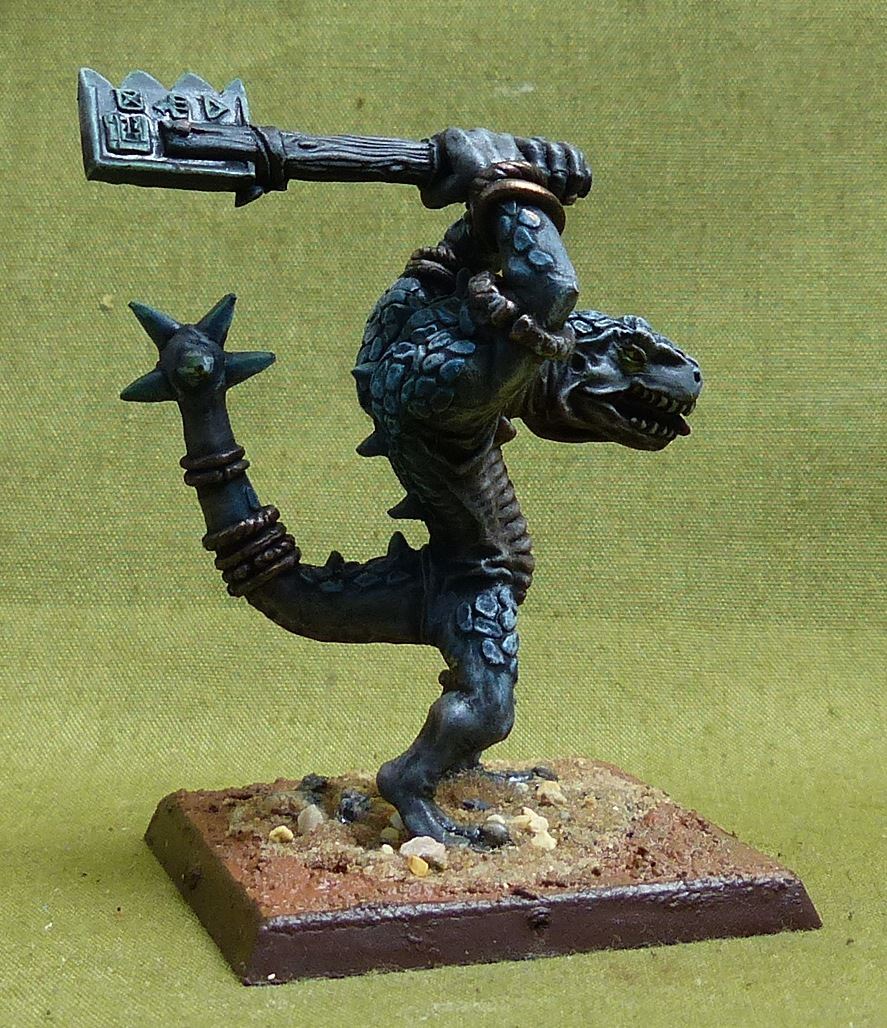 Classic Metal Kroxigor painted - Seraphon - Warhammer AoS #2OT
