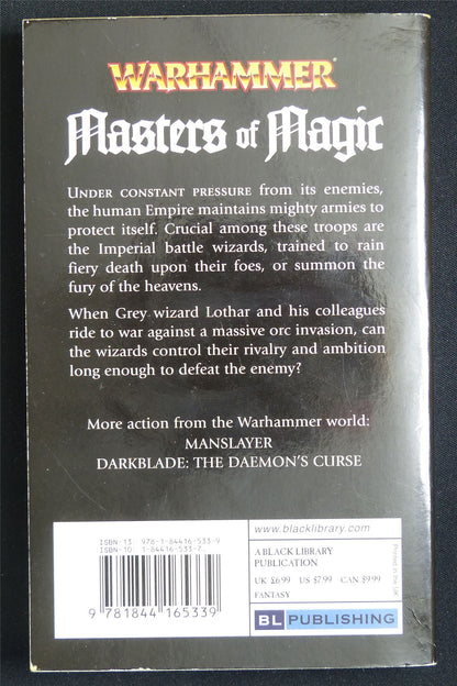 Masters of Magic - Warhammer Novel Softback #2L8