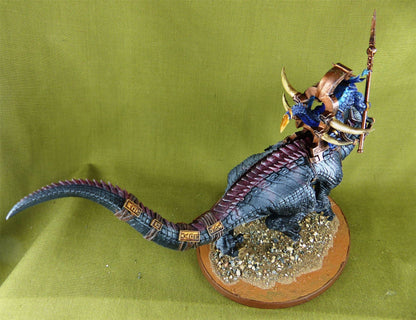 SCAR-veteran carnosaur -Seraphon-Painted - Warhammer AoS 40k #NR