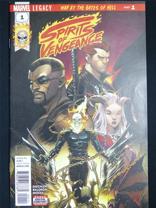 SPIRITS of Vengeance #1 - Marvel Comic #11V