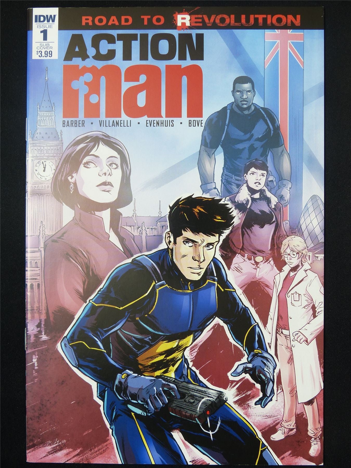 ACTION Man #1 Road to Revolution - IDW Comic #SR