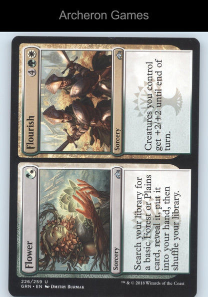 Flower // Flourish 226 UC MTG Card Guilds of Ravnica
