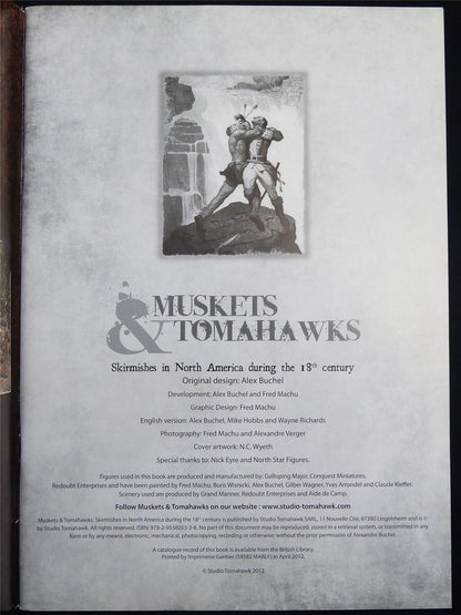 Muskets & Tomahawks: Skirmishes in the 18th Century - Studio Tomahawk Booklet #1W9
