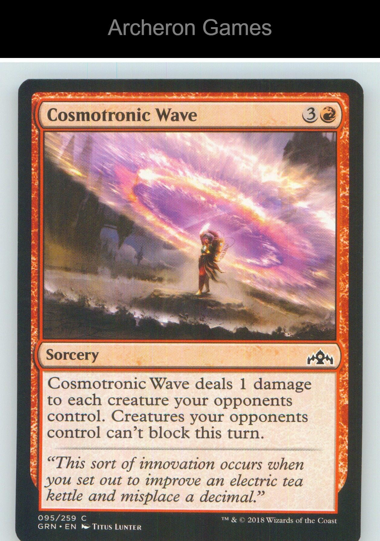 Cosmotronic Wave GRN 95 C MTG Card NM/EX+