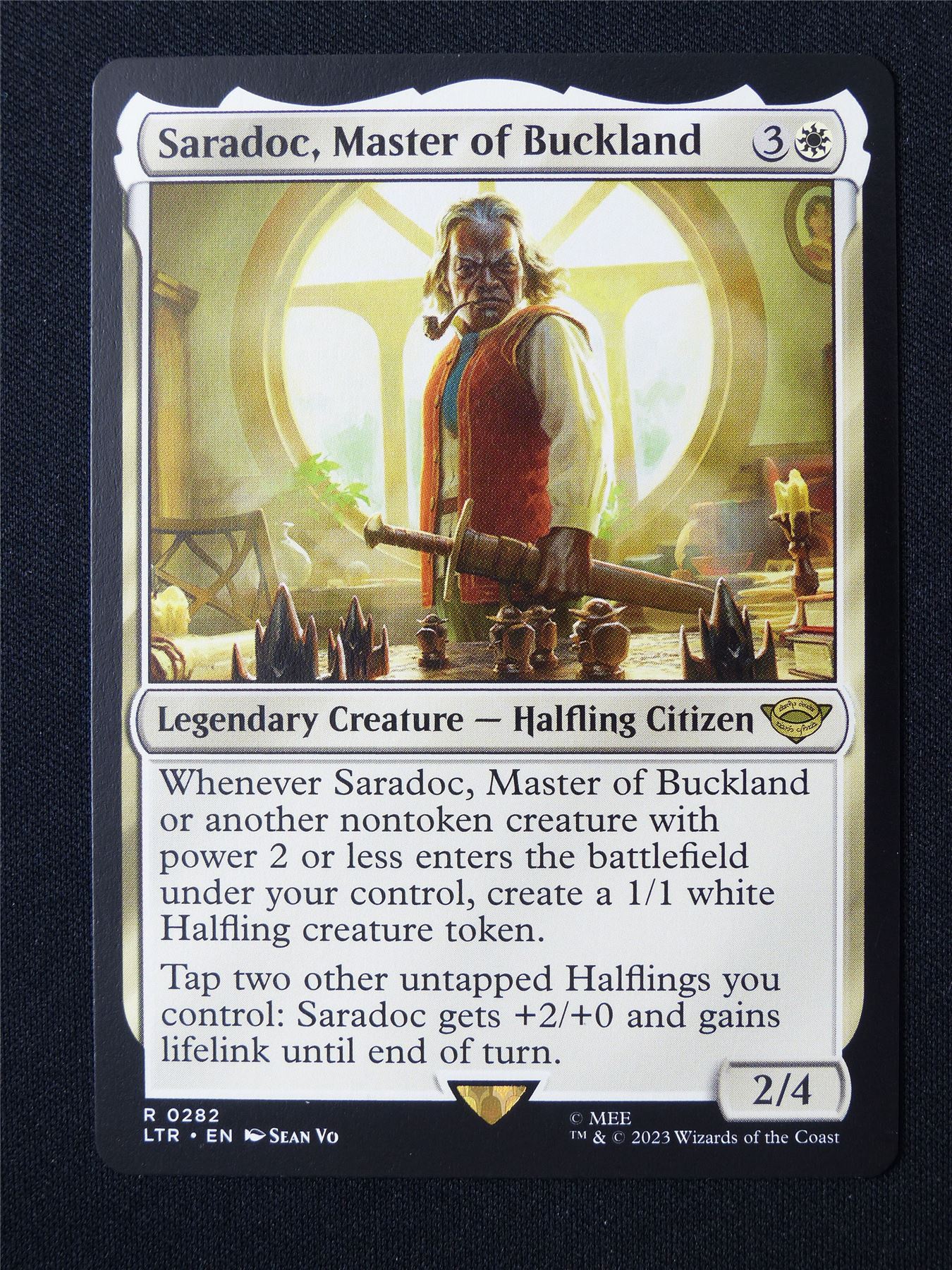 Saradoc Master of Buckland - LTR - Mtg Card #7A9