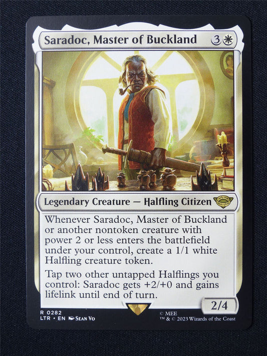 Saradoc Master of Buckland - LTR - Mtg Card #7A9