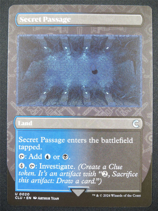 Secret Passage Borderless - CLU - Mtg Card #5J2