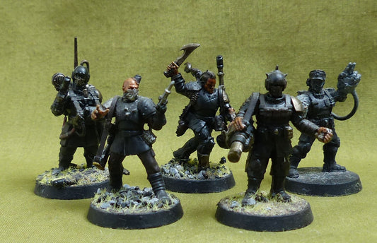 Command Squad painted - Astra Militarum - Warhammer 40K #5A5