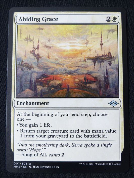 Abiding Grace - MH2 - Mtg Card #43D