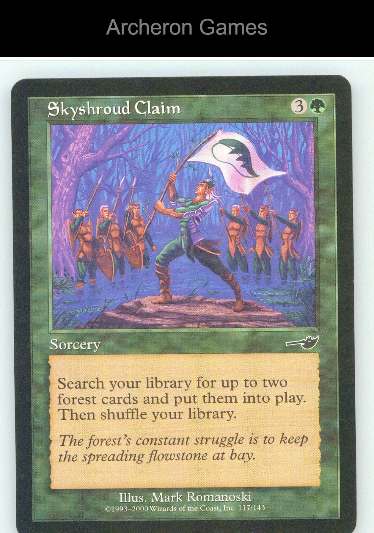 Skyshroud Claim NMS 117 C MTG Card NM/EX+