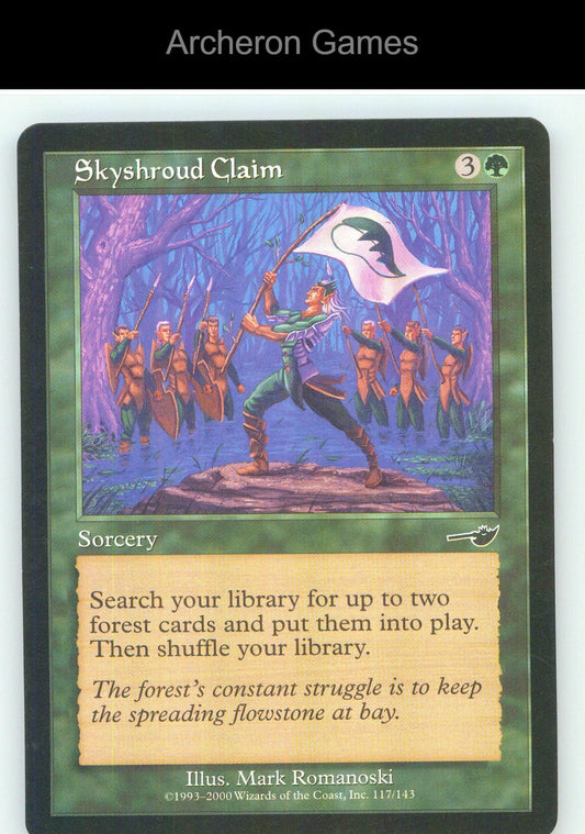 Skyshroud Claim NMS 117 C MTG Card NM/EX+