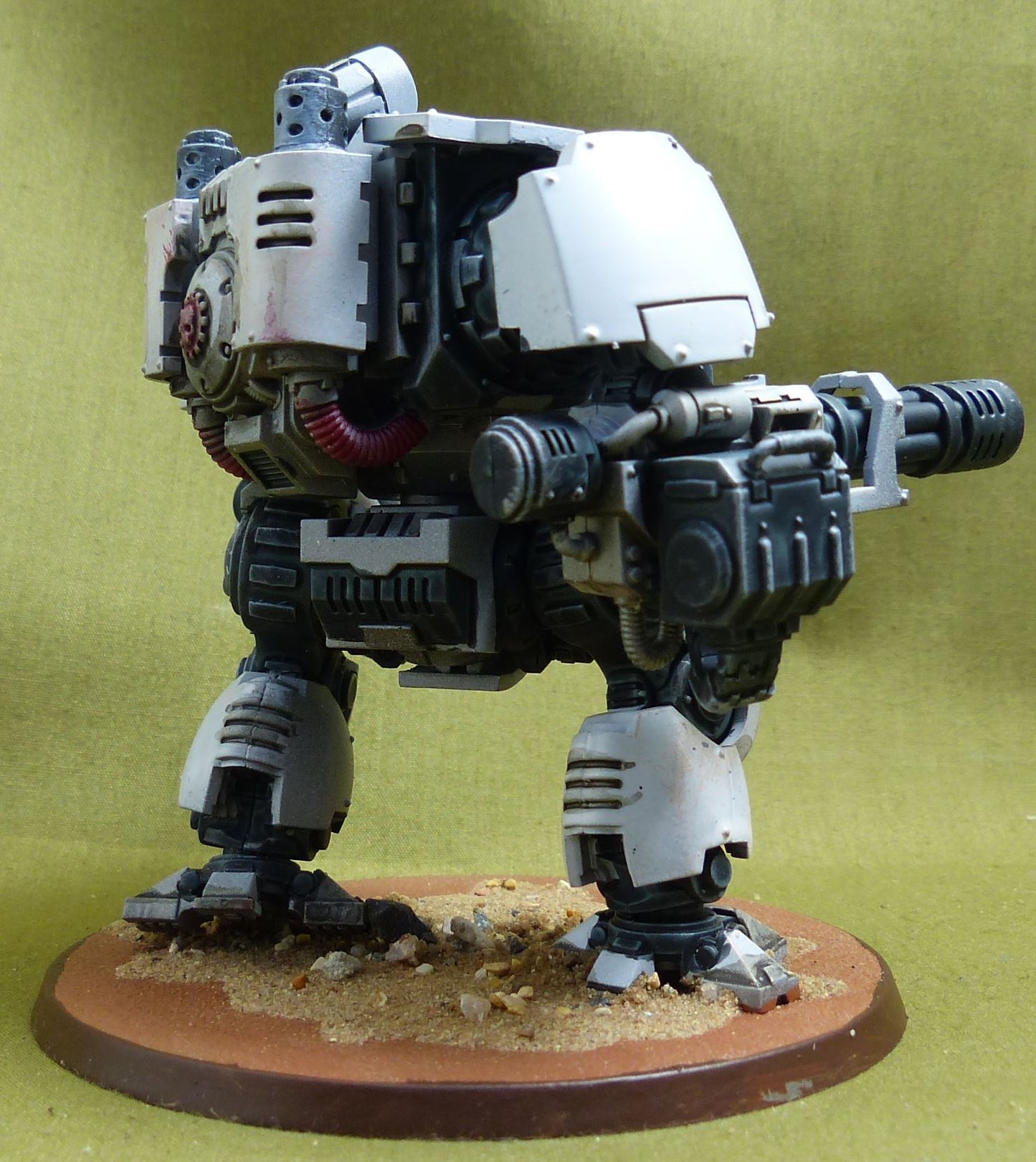 Primaris Redemptor Dreadnought painted - White Scars - Warhammer 40K #4PE