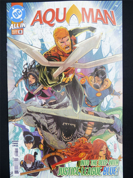 AQUAMAN #8 - Oct 2025 DC Comic #2WE