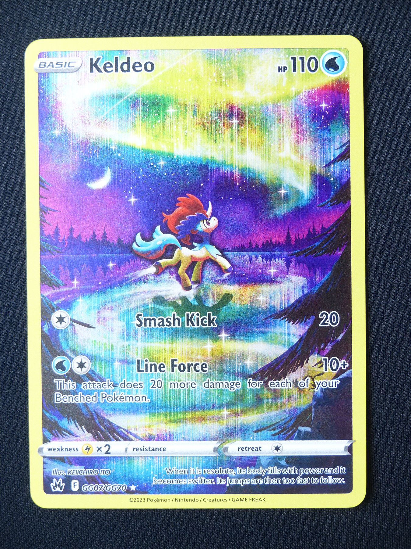 Keldeo GG07/GG70 Holo - Pokemon Card #5TJ