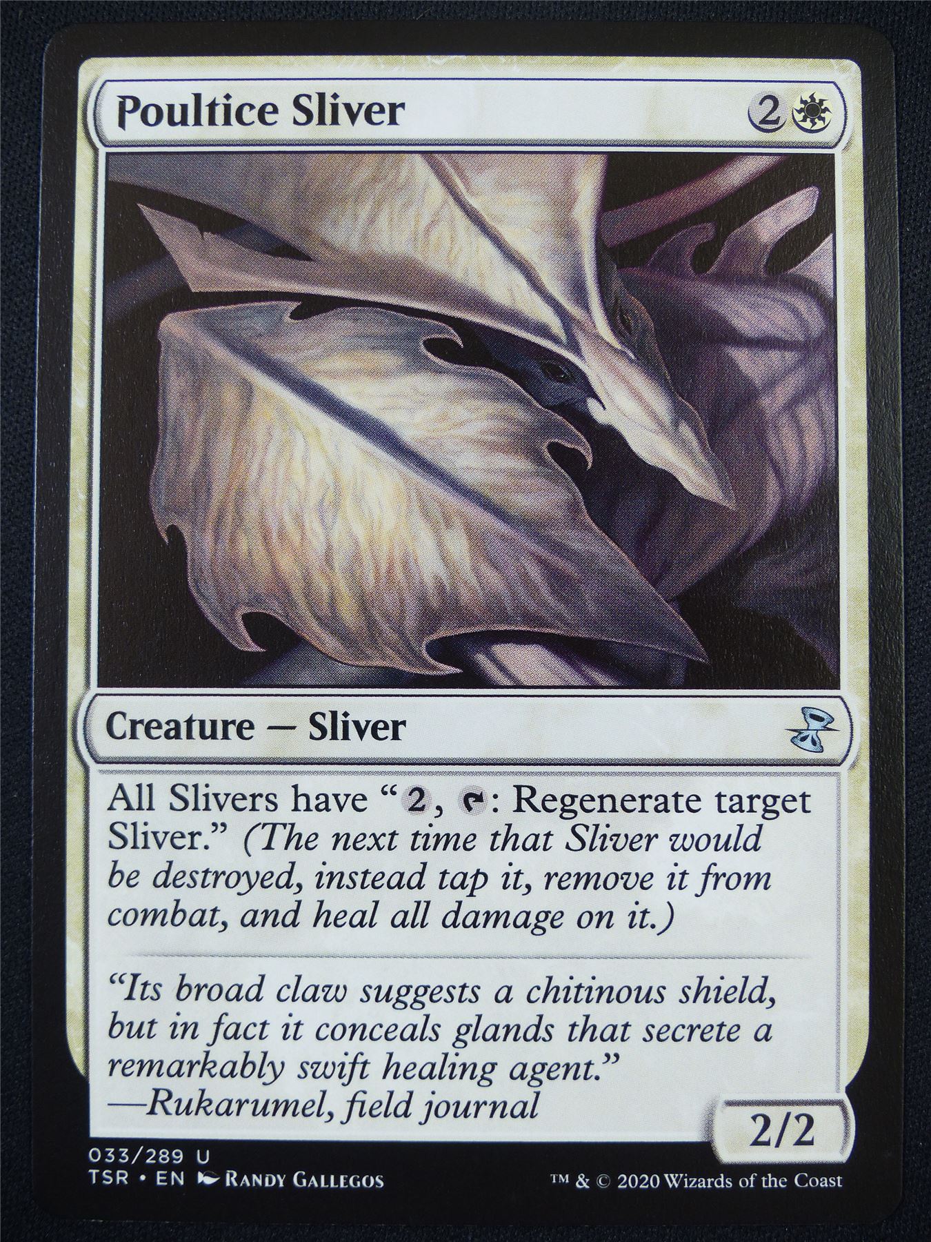 Poultice Sliver - TSR - Mtg Card #5D6