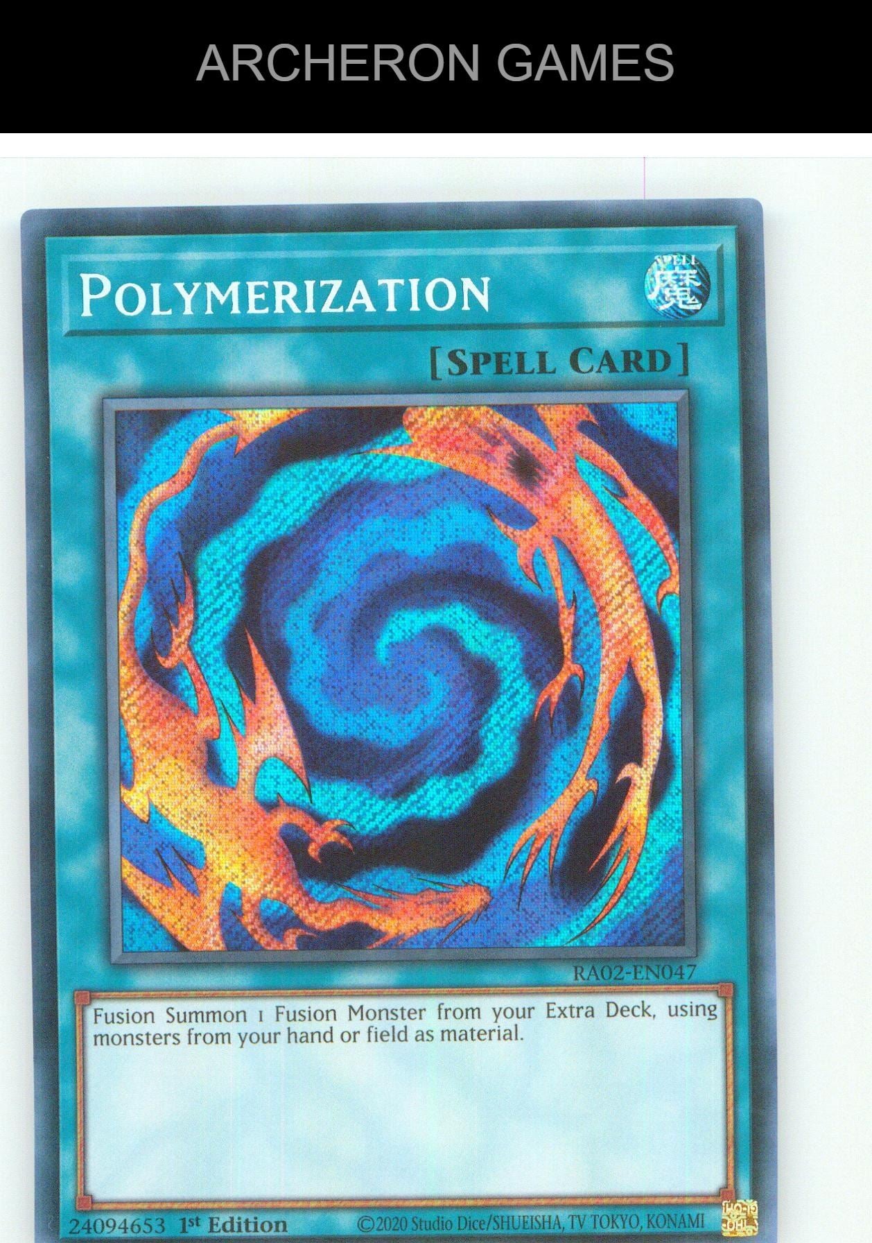 Polymerization (Secret Rare) SEC YUGIOH Card 1st Edition