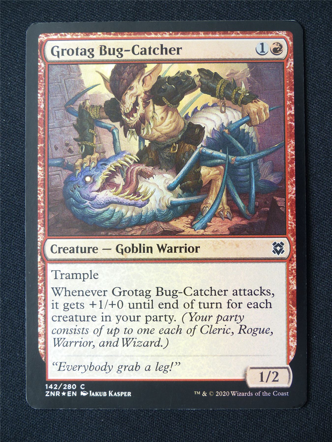 Grotag Bug-Catcher Foil - ZNR - Mtg Card #9CN