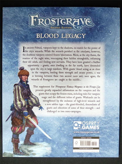 Blood Legacy: Frostgrave Second Edition - Book Softback #MJ
