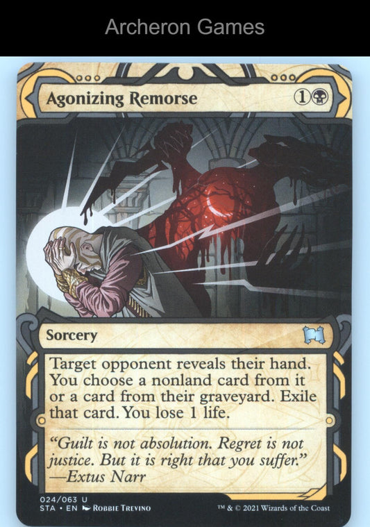 Agonizing Remorse 24 UC MTG Card Strixhaven: Mystical Archives