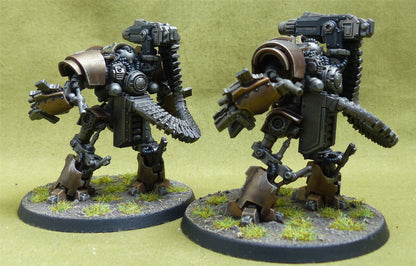 Castellax Battle-automata Maniple painted - Mechanicum - Warhammer Horus Heresy #EN