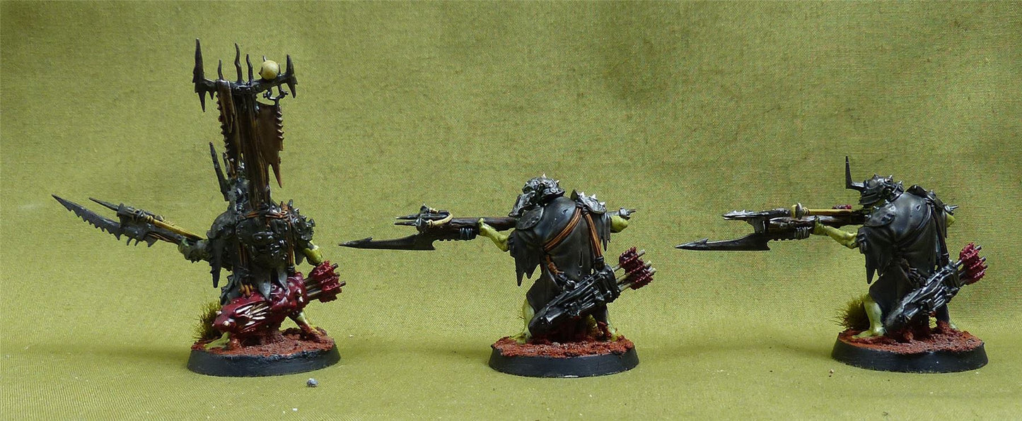 Man-Skewer Boyz painted - Orruk Warclans - Warhammer AoS #5B2