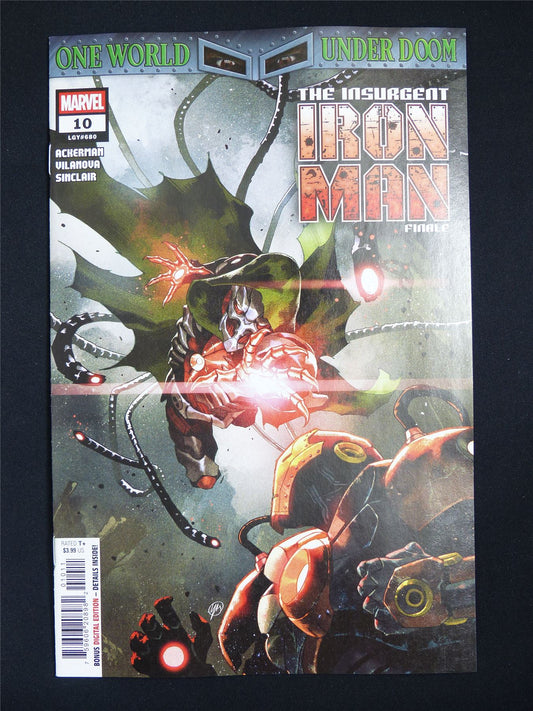 IRON MAN #10 - Sep 2025 Marvel Comic #2A4