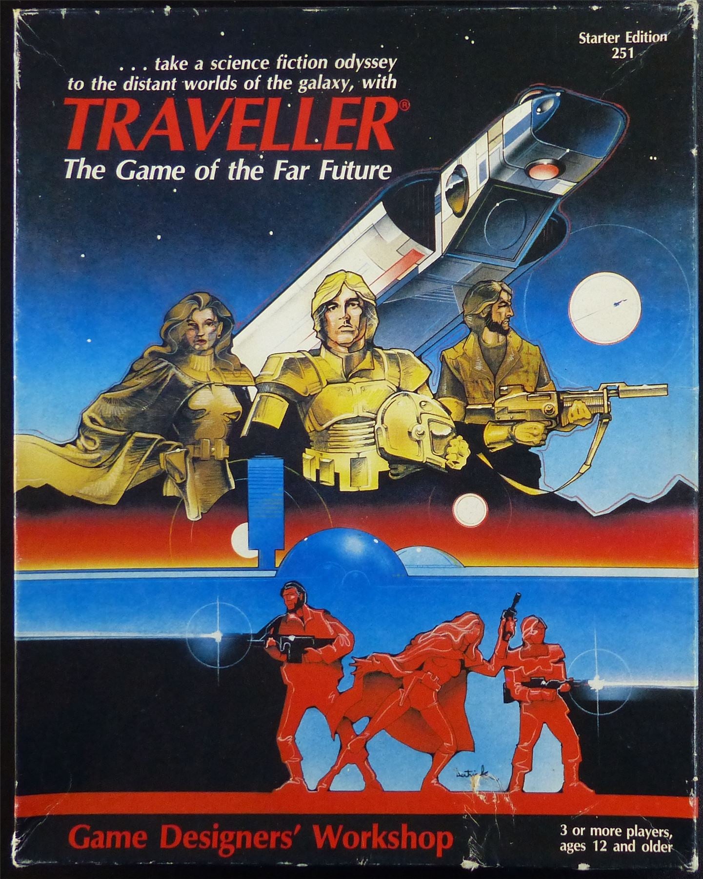 Traveller The Game of the Far Future: Starter Edition 251 OOP - Game Designers' Workshop #21Z